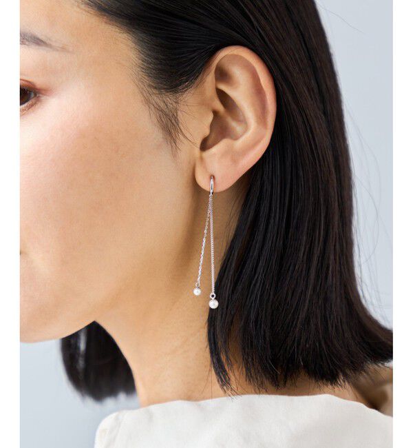 Jouete「[ダブルフェイス] イヤリング パール」|イヤリング|