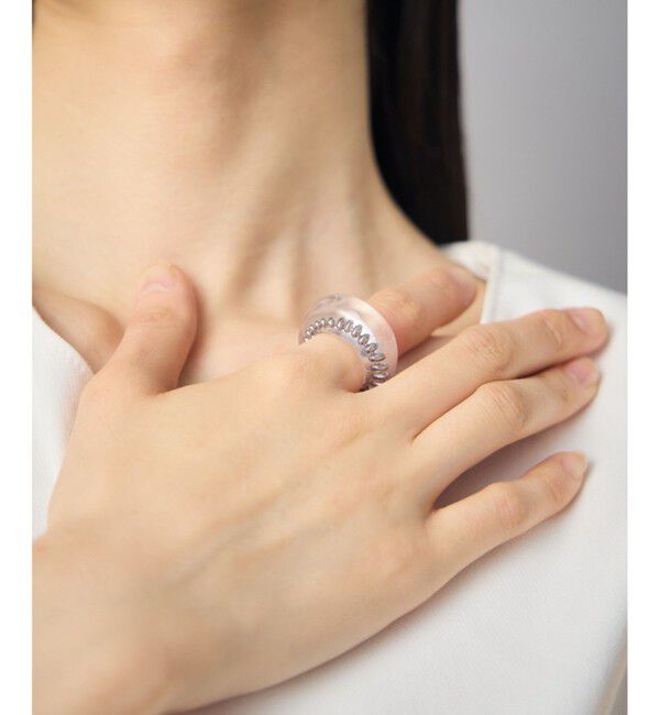 Jouete「[ドロップ] リング ボールチェーン」|リング|