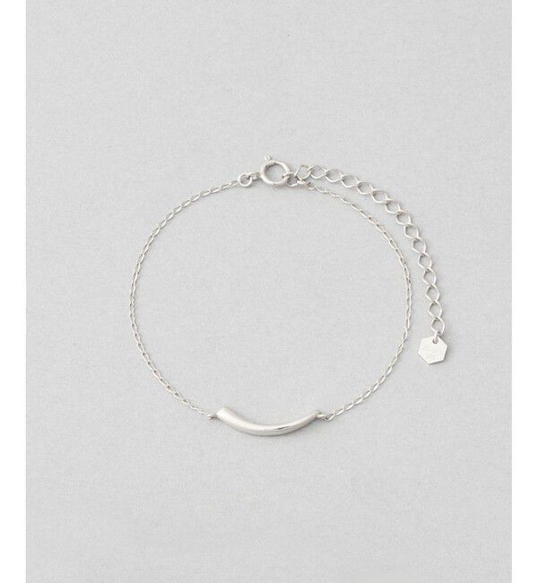 Jouete「[ミニマル] ブレスレット カーブ」|ブレスレット・バングル|プラチナム