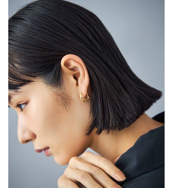 Jouete「フープイヤリング ウェービー」|イヤリング|