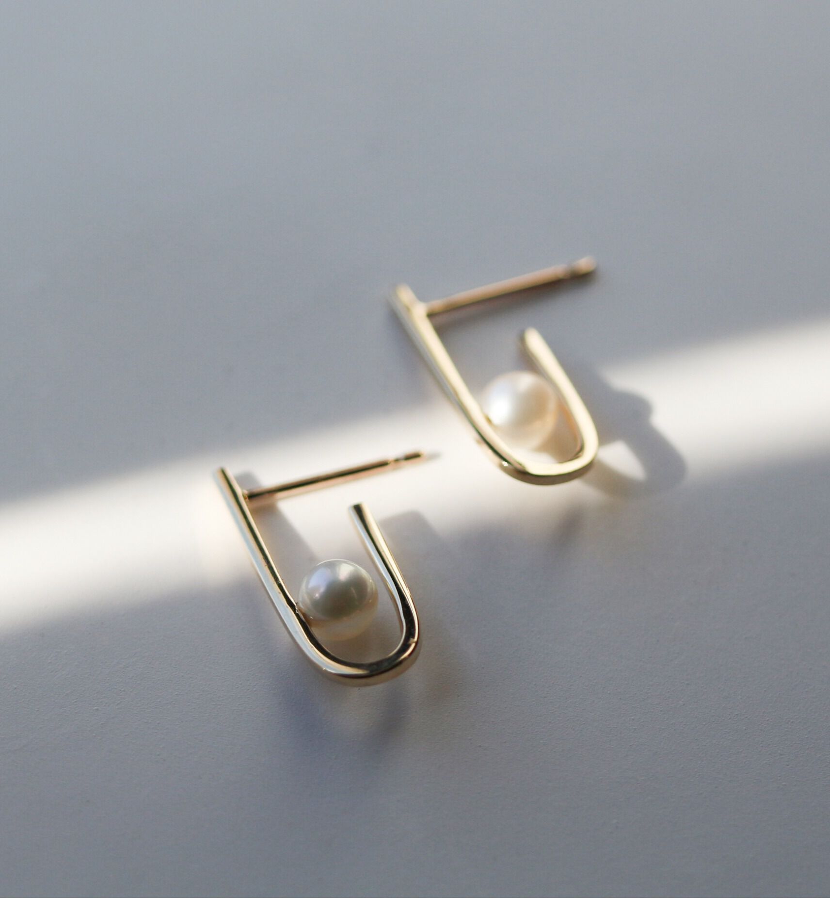  「パール ピアス | K10YG」|ピアス|K10 イエローゴールド