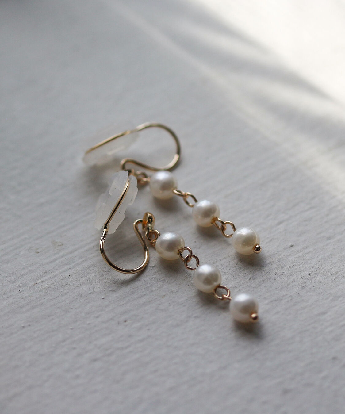  「パール イヤリング | K10YG」|イヤリング|