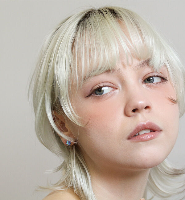  「クリスタル / 黒蝶貝 ピアス | K10YG」|ピアス|