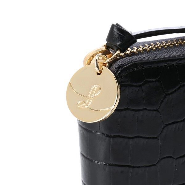  「メタルチャーム・２つ折りラウンド　ウォレット　／Ｌｉｌｉｅｔｍｏｉ」|財布|