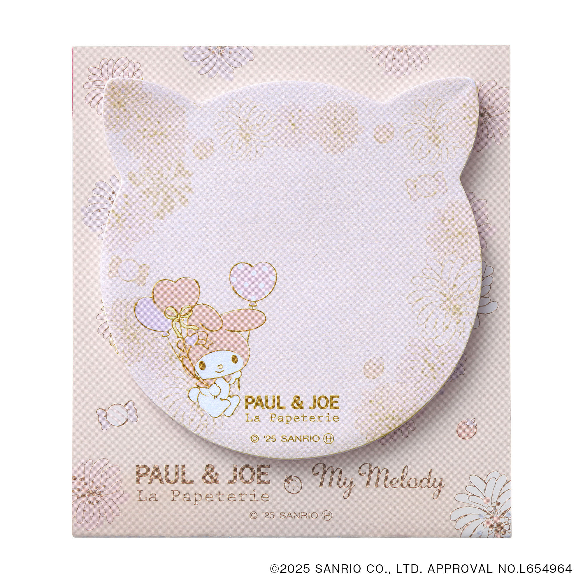 PAUL&JOE「付せん／ポール＆ジョーｘマイメロディ」|ステーショナリー|ピンク