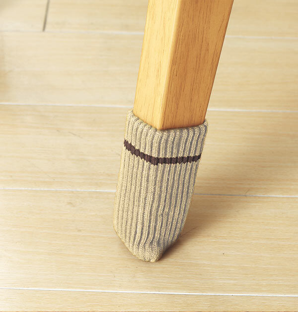 BACKYARD FAMILY「脚カバー 椅子 SMILE KIDS スマイルキッズ 通販 キズつきにくいイス脚カバー 4脚分」|その他|