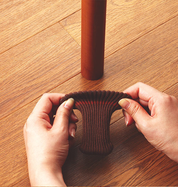 BACKYARD FAMILY「脚カバー 椅子 SMILE KIDS スマイルキッズ 通販 キズつきにくいイス脚カバー 4脚分」|その他|