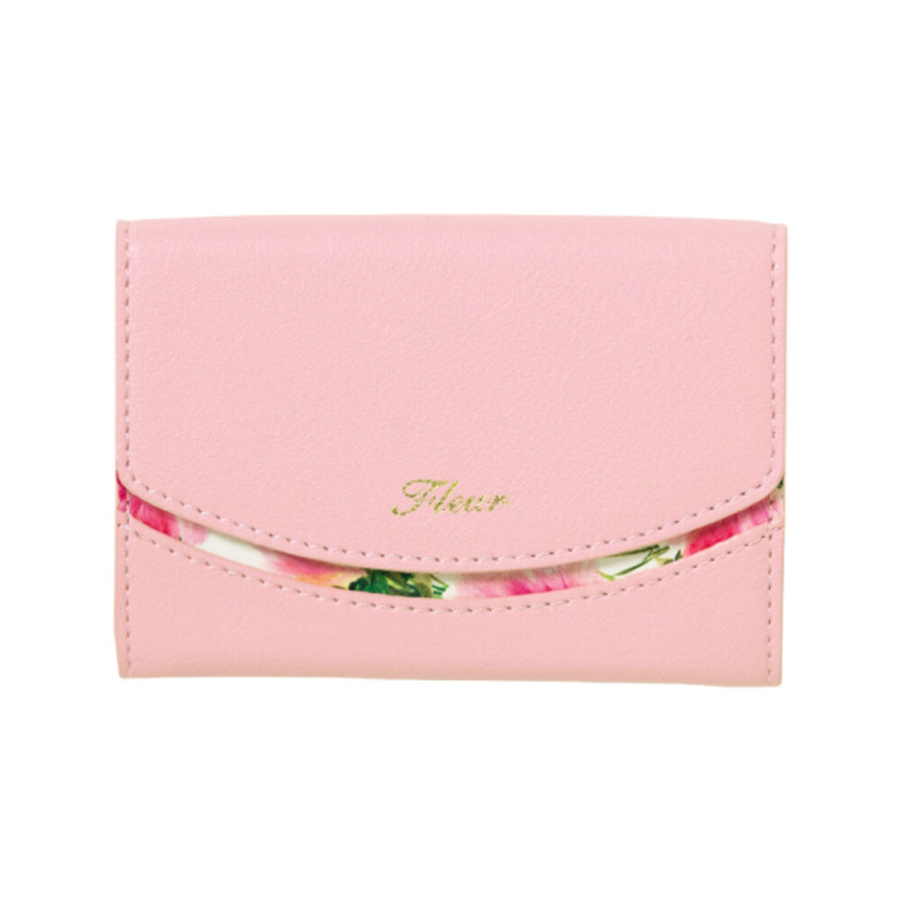 BACKYARD FAMILY「名刺入れ ブランド レディース 通販 カードケース スリム 薄型 花柄 名刺ケース カードホルダー」|名刺入れ・カードケース|ピンク1