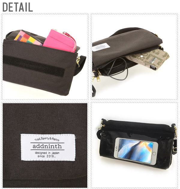 BACKYARD FAMILY「スマホ ポシェット スマホポーチ アドナインス AddNinth スマートフォン ブランド」|ショルダー・メッセンジャー|