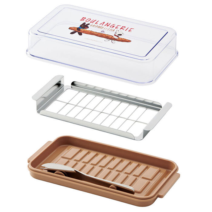 BACKYARD FAMILY「バターケース カット 通販 ＢＴＧ２ＤＸＮＮ btg2dxnn スケーター SKATER」|食器・キッチングッズ|