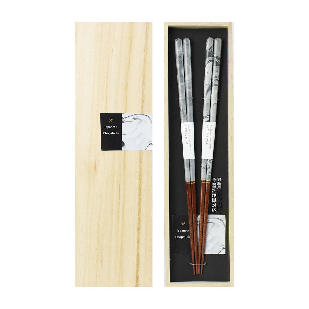 BACKYARD FAMILY「お箸 セット 2膳 通販 夫婦箸 お箸セット 夫婦箸セット 箸セット 箸 2膳セット 食洗機対応」|食器・キッチングッズ|ブラウン5