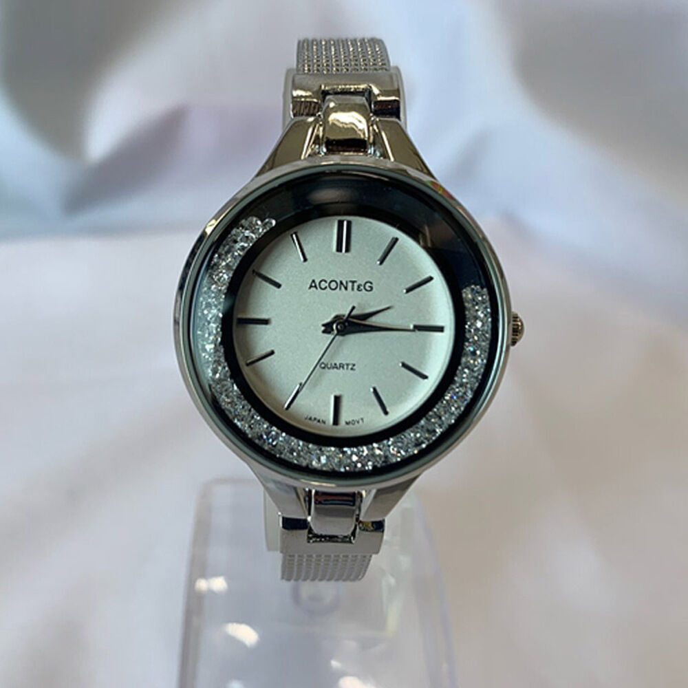 BACKYARD FAMILY「バングルウォッチ レディース 通販 リストウォッチ 腕時計 レディースウォッチ 時計 かわいい」|腕時計|シルバー1