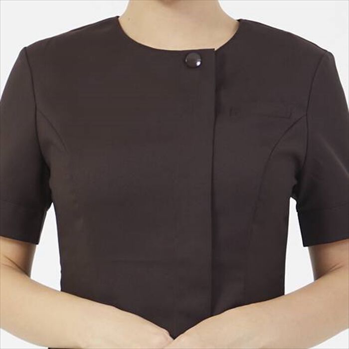 BACKYARD FAMILY「事務 ワンピース 通販 LindeLin LDL-1403 事務服 エステ ユニフォーム 医療事務」|ワンピース|