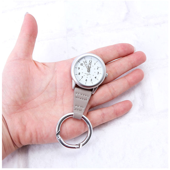 BACKYARD FAMILY「時計 付き キーホルダー 通販 Plaisir 時計 プレジール TK-437 カラビナウォッチ」|腕時計|
