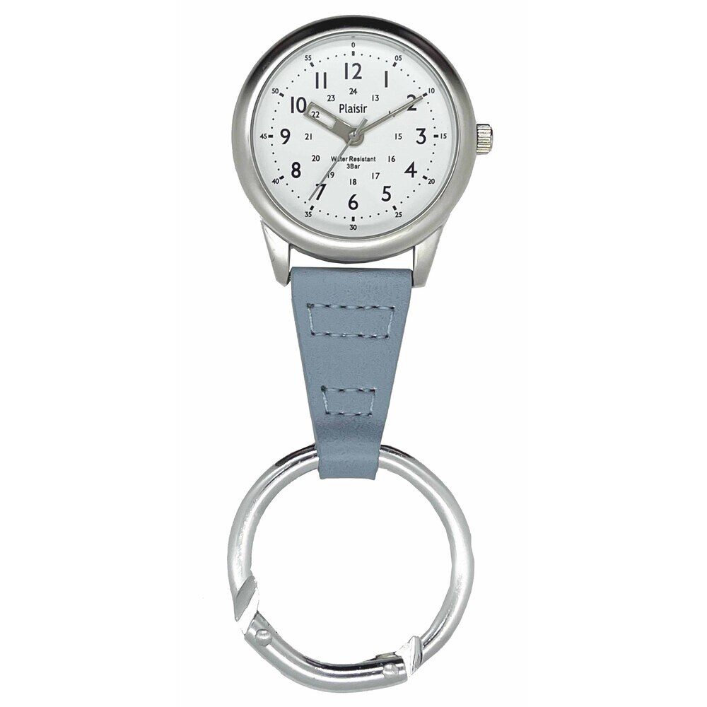 BACKYARD FAMILY「時計 付き キーホルダー 通販 Plaisir 時計 プレジール TK-437 カラビナウォッチ」|腕時計|グレー2