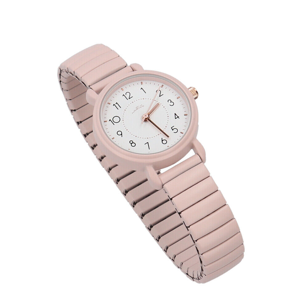 BACKYARD FAMILY「腕時計 レディース ジャバラ 通販 リストウォッチ 時計 レディースウォッチ ジャバラウォッチ」|腕時計|ピンク1