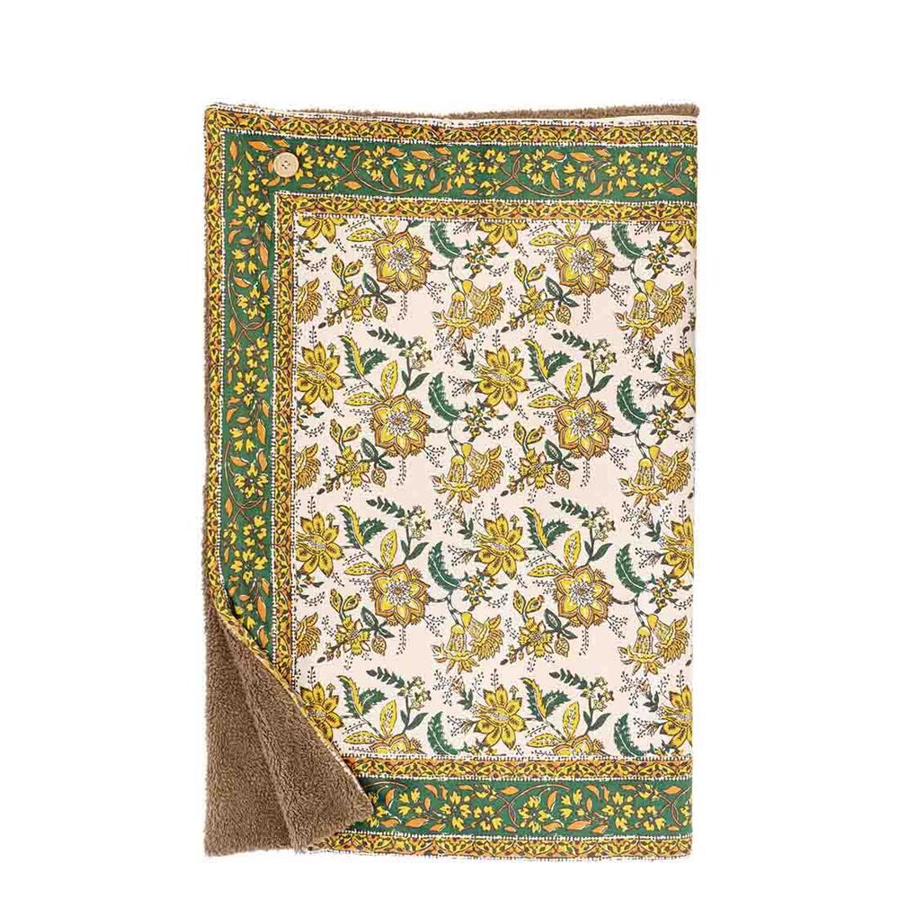 BACKYARD FAMILY「ブランケット 3WAY 通販 ひざ掛け 肩掛け 腰巻き 膝掛 ひざかけ 膝掛け 腰巻 肩掛」|ブランケット|イエロー1