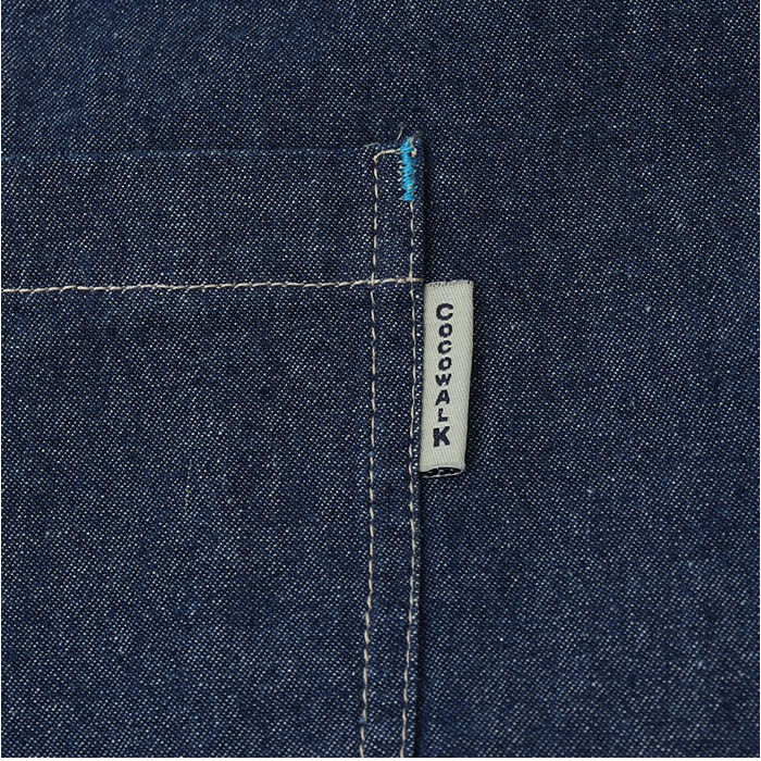 BACKYARD FAMILY「エプロン おしゃれ シンプル 通販 デニムエプロン ラップエプロン デニム レディース ポケット」|その他|