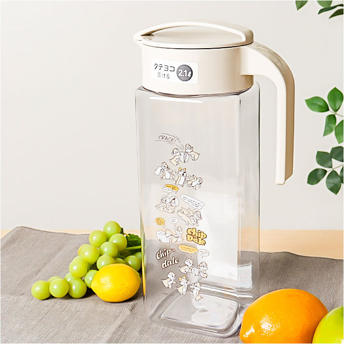 BACKYARD FAMILY「ピッチャー 耐熱 通販 冷水筒 約 2リットル 2.1l 水差し 冷水ポット 麦茶ポット 横置き」|食器・キッチングッズ|