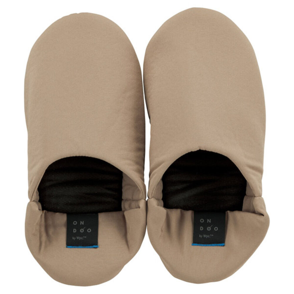 Wpc.「wpc 携帯スリッパ NT012 通販 ワールドパーティー スリッパ 折りたたみ ルームスリッパ」|ルームシューズ|ブラウン1