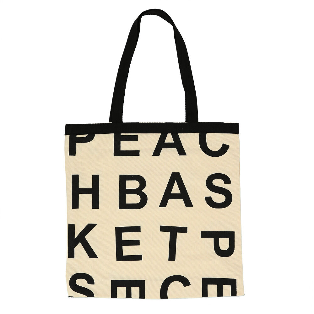 BACKYARD FAMILY「トートバッグ レディース キャンバス おしゃれ 通販 大きめ A4 2wayトートバッグ 肩掛け」|トートバッグ|ホワイト1