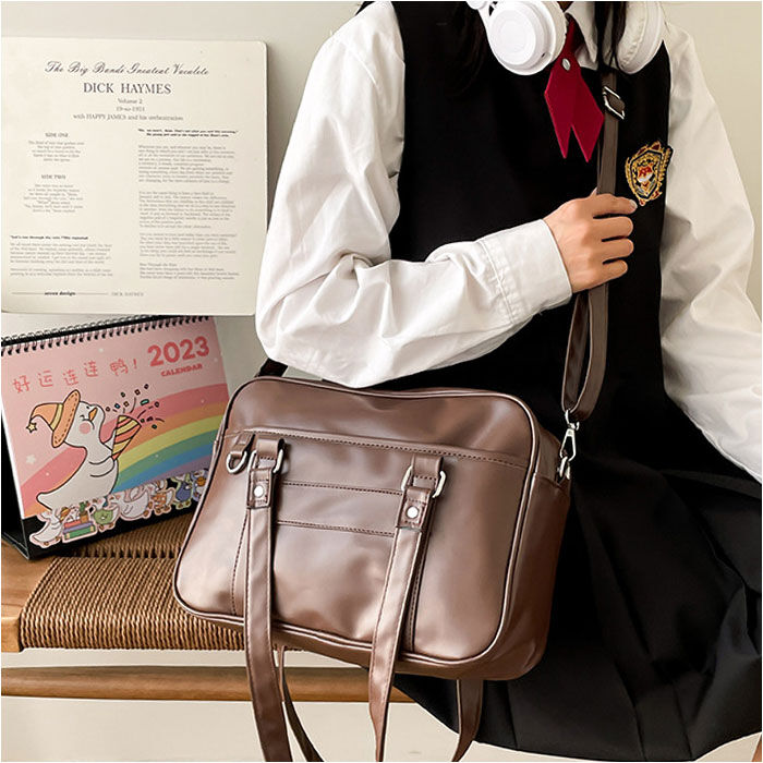 BACKYARD FAMILY「スクールバッグ 高校生 ショルダー 大容量 通販 スクールボストン スクールバック 学生鞄 肩掛け」|その他|