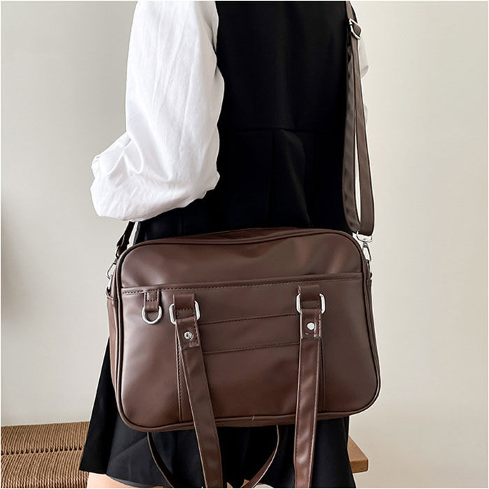 BACKYARD FAMILY「スクールバッグ 高校生 ショルダー 大容量 通販 スクールボストン スクールバック 学生鞄 肩掛け」|その他|