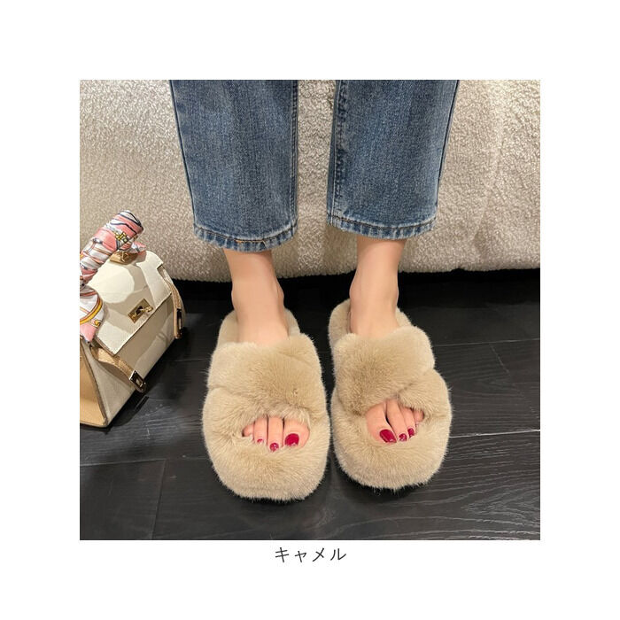 BACKYARD FAMILY「ルームシューズ もこもこ 通販 スリッパ 暖かい ルームスリッパ メンズ レディース」|ルームシューズ|