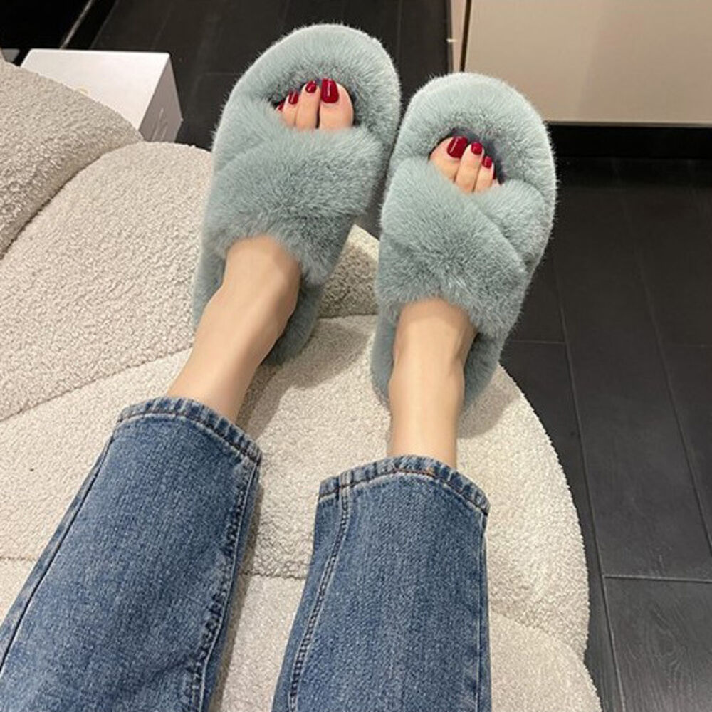 BACKYARD FAMILY「ルームシューズ もこもこ 通販 スリッパ 暖かい ルームスリッパ メンズ レディース」|ルームシューズ|ブルー1