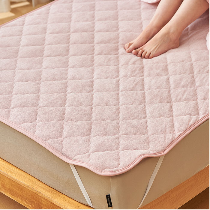 BACKYARD FAMILY「敷きパッド パイル生地 通販 敷パッド 敷パット パイル地シーツ ベッドパット ベッドパッド」|ブランケット|