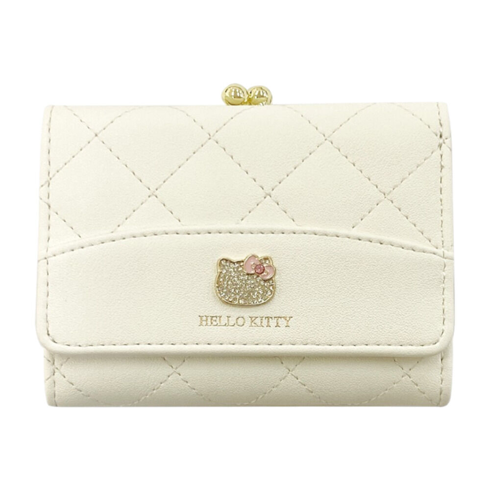 BACKYARD FAMILY「サンリオ 財布 三つ折り 通販 三つ折り財布 3つ折り財布 ミニ財布 折りたたみ財布 がまぐち財布」|財布|ホワイト1