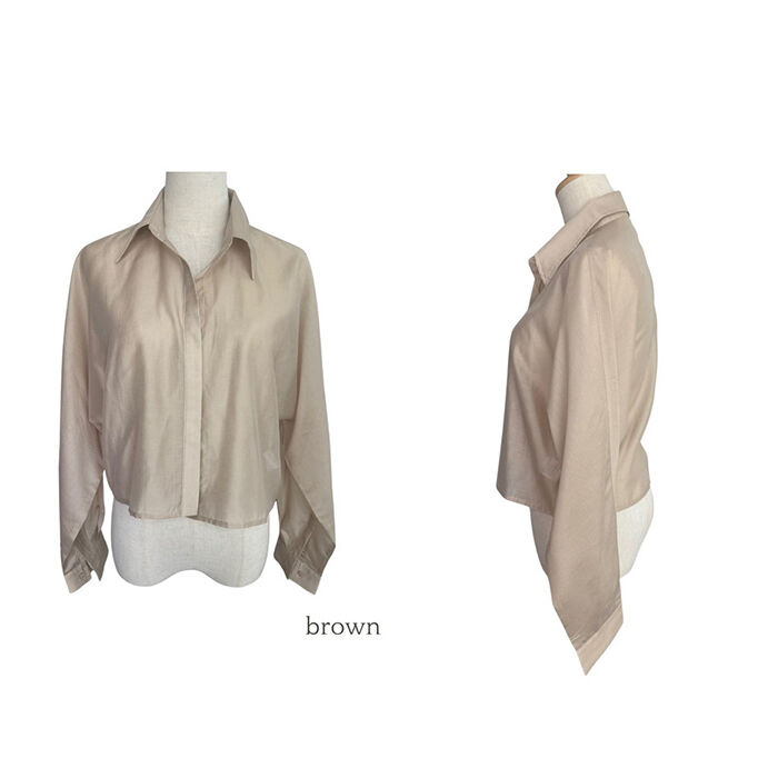 BACKYARD FAMILY「シースルー シャツ レディース 通販 シースルーシャツ トップス シアーシャツ 羽織り 羽織 上着」|シャツ・ブラウス|
