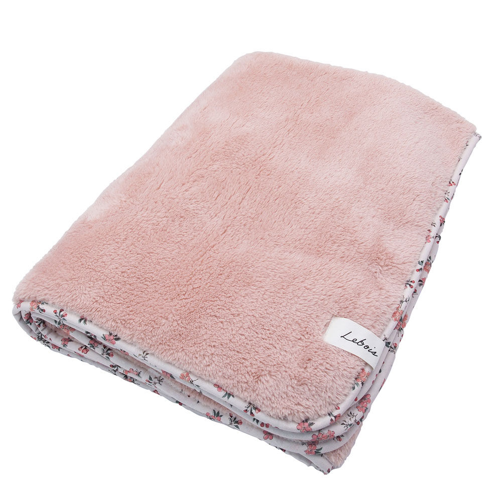 BACKYARD FAMILY「ルボア ブランケット Le bois 通販 毛布 ひざ掛け ひざかけ 膝掛け 膝掛 ハーフケット」|ブランケット|ピンク1