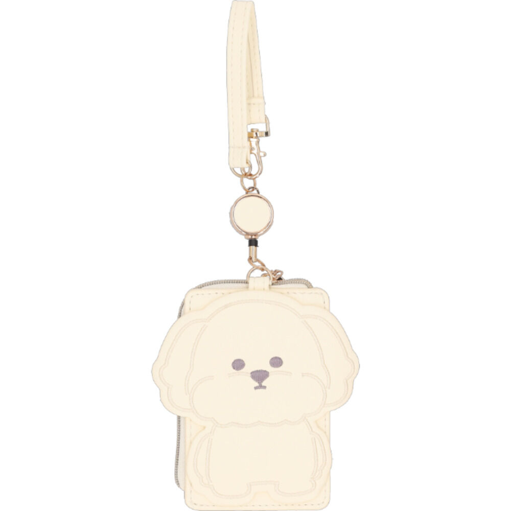 BACKYARD FAMILY「パスケース 動物 通販 定期入れ 定期券入れ 定期券ケース 定期ケース カードケース アニマル」|定期入れ|ホワイト1