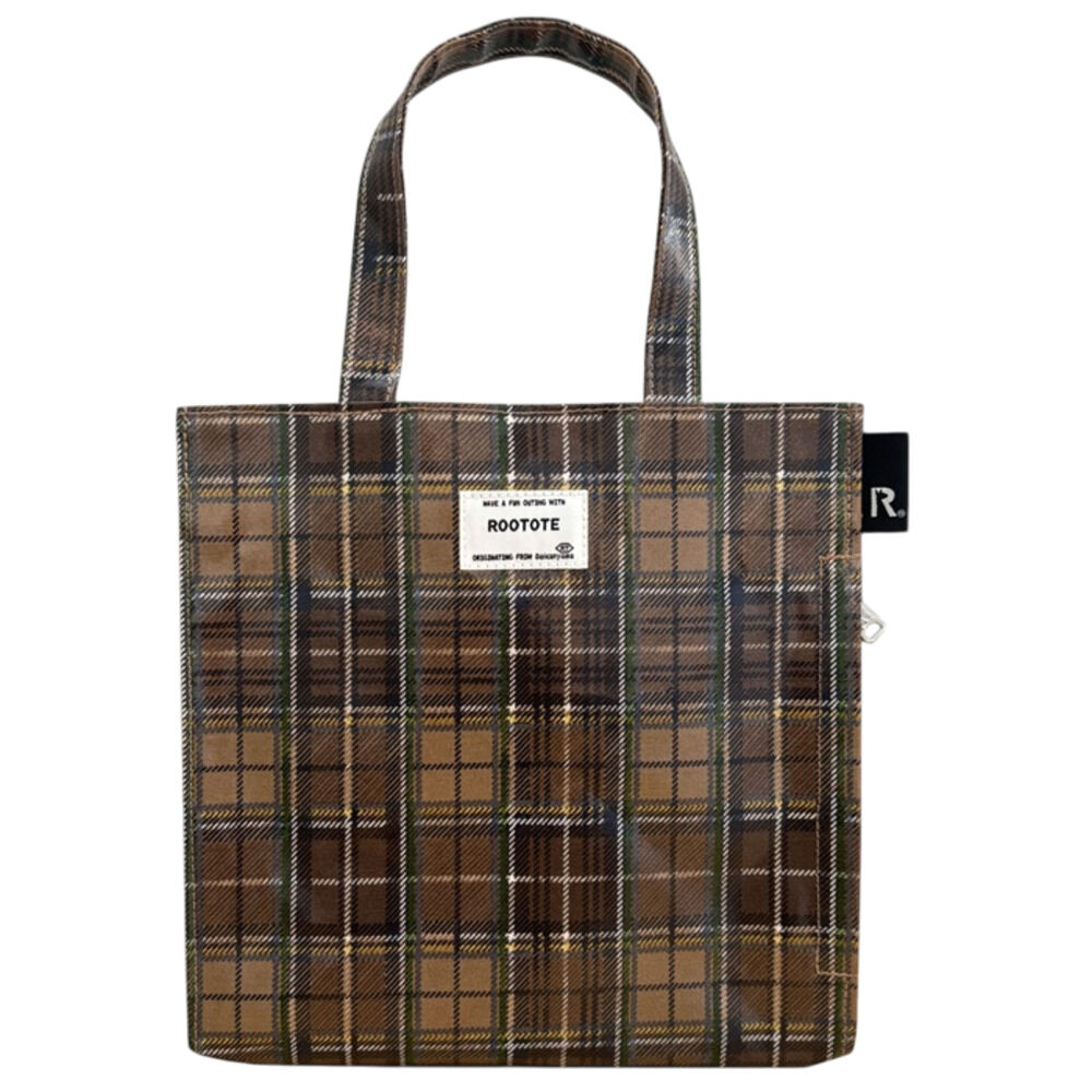 ROOTOTE「ルートート ラミネート ROOTOTE 3606 通販 トートバッグ トートバック」|トートバッグ|ブラウン1