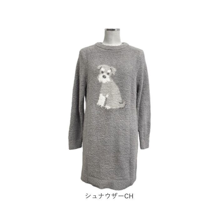 BACKYARD FAMILY「ルームウェア ワンピース 長袖 通販 レディース ルームウエア 部屋着 モール アニマルワンピース」|ワンピース|