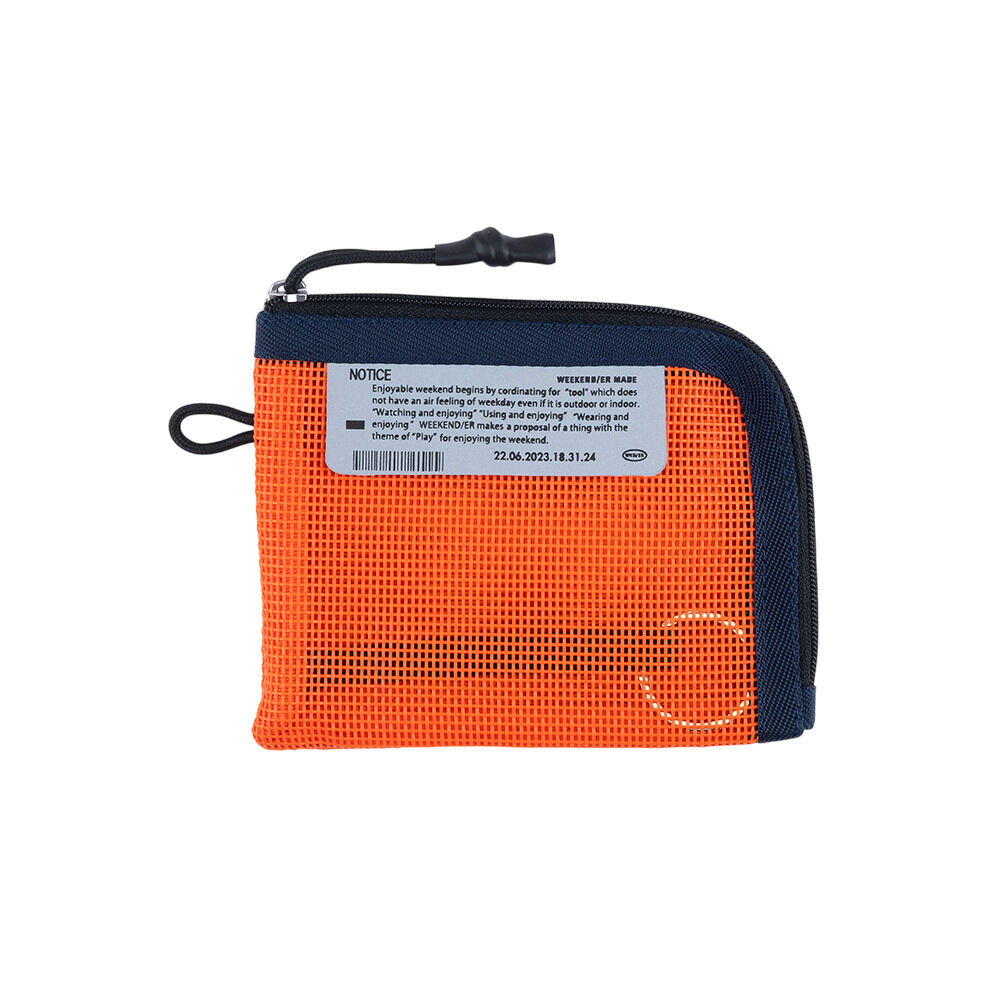 BACKYARD FAMILY「コインケース 通販 WEEKENDER ウィークエンダー マルチケース 小銭入れ コンパクト 財布」|コインケース|オレンジ1