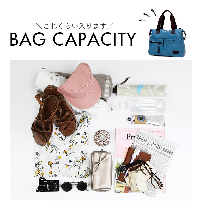 BACKYARD FAMILY「トートバッグ 大きめ ファスナー付き 通販 キャンバストートバッグ ショルダーバッグ レディース」|ショルダー・メッセンジャー|