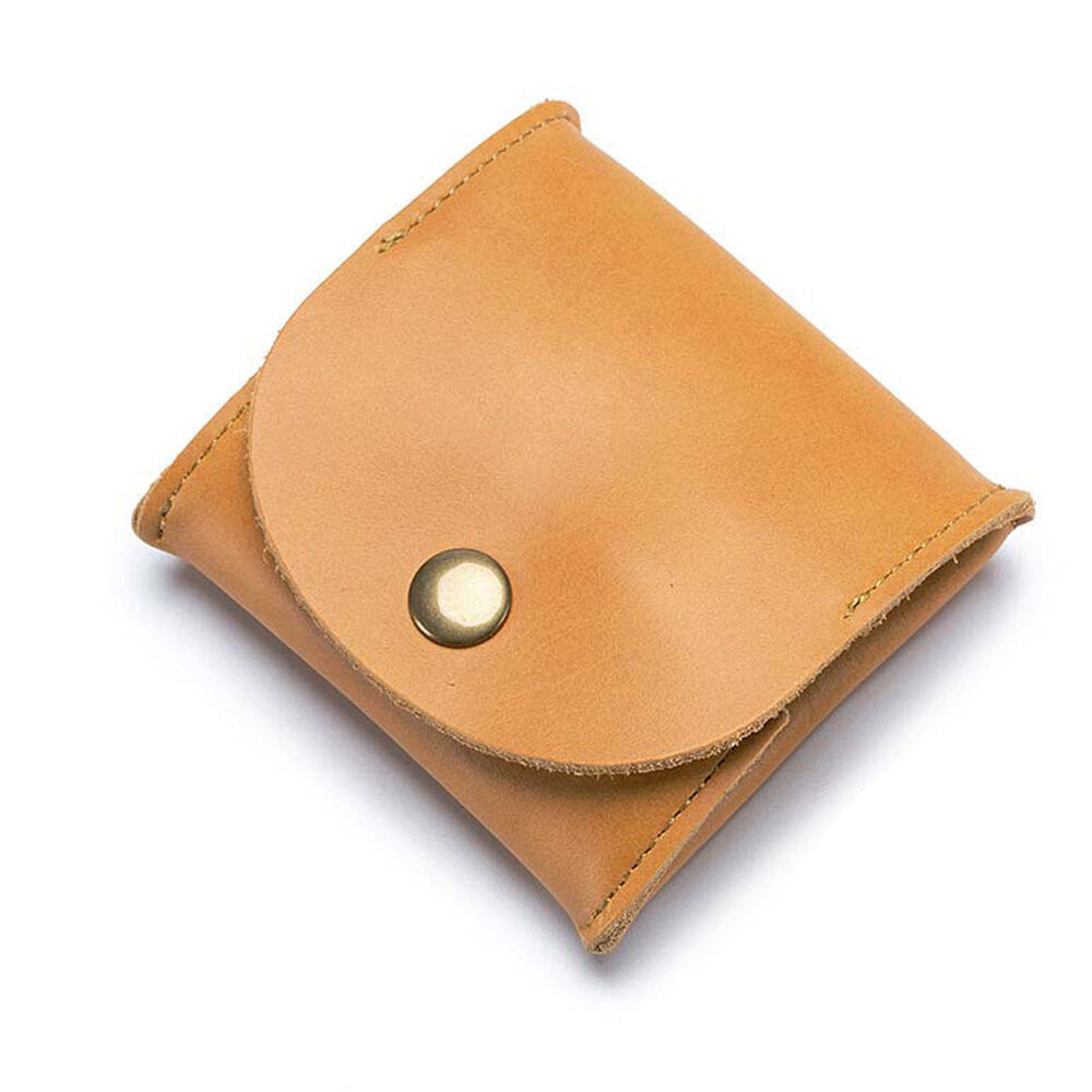 BACKYARD FAMILY「小銭入れ 革 通販 コインケース 小銭ケース ボックス型小銭入れ box型小銭入れ 小物入れ」|コインケース|イエロー1