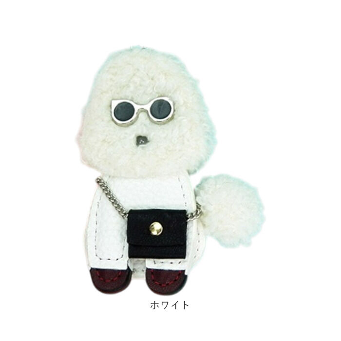 BACKYARD FAMILY「バッグチャーム プードル 通販 キーホルダー キーリング キーチャーム 犬 いぬ バッグ チャーム」|その他|