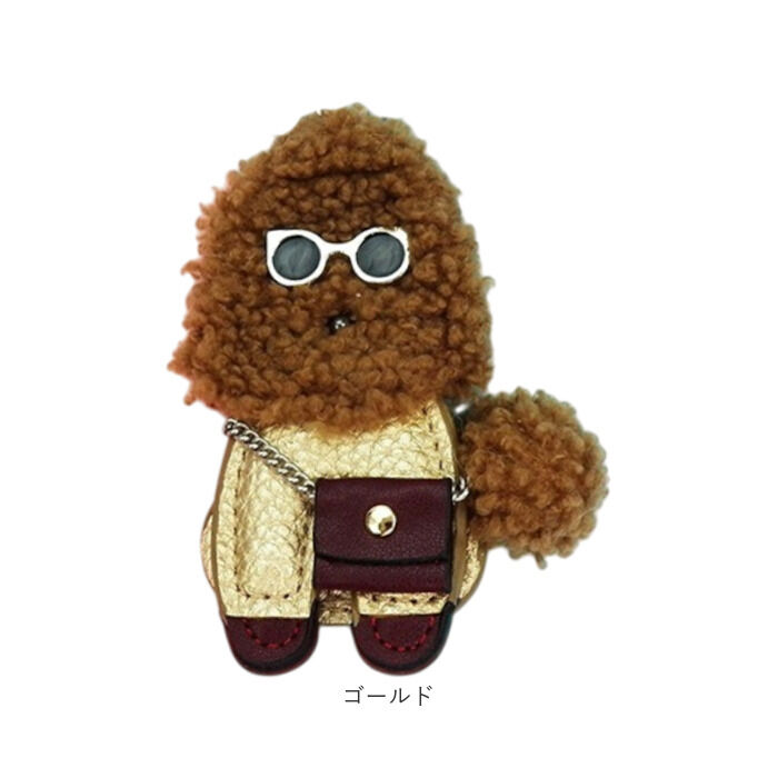 BACKYARD FAMILY「バッグチャーム プードル 通販 キーホルダー キーリング キーチャーム 犬 いぬ バッグ チャーム」|その他|