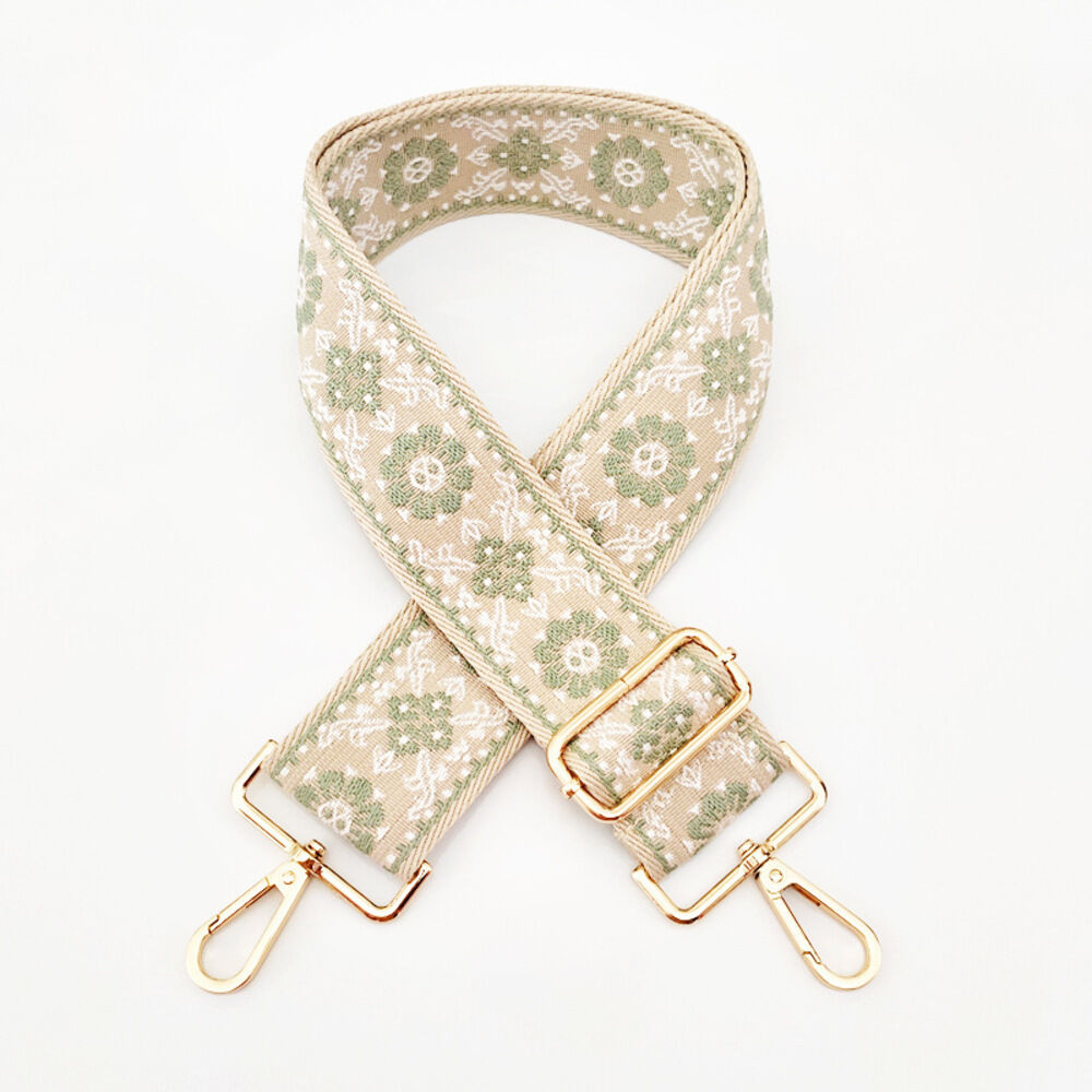 BACKYARD FAMILY「ショルダーストラップ バッグ 刺繍 通販 幅広 太め ショルダーベルト バッグ用 バック バック用」|その他|ベージュ2