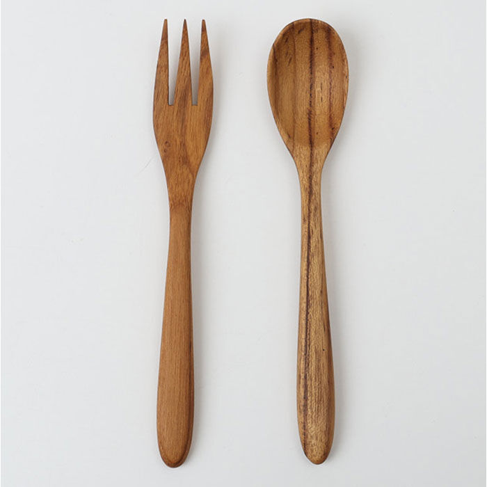 BACKYARD FAMILY「木製スプーン 木製フォーク 通販 ティースプーン フォーク スプーン デザートフォーク」|食器・キッチングッズ|