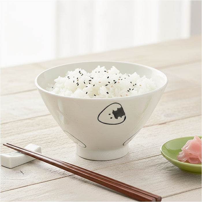 BACKYARD FAMILY「ぎゅっとおにぎりさん 茶碗 通販 日本製 波佐見焼 お茶碗 ご飯茶碗 茶わん ライスボウル」|食器・キッチングッズ|
