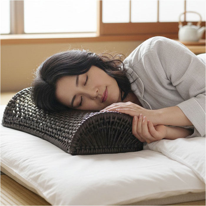 BACKYARD FAMILY「枕 PP ラタン枕 通販 ラタン風まくら まくら 軽い お昼寝枕 硬めの枕 夏用まくら 快眠グッズ」|ブランケット|