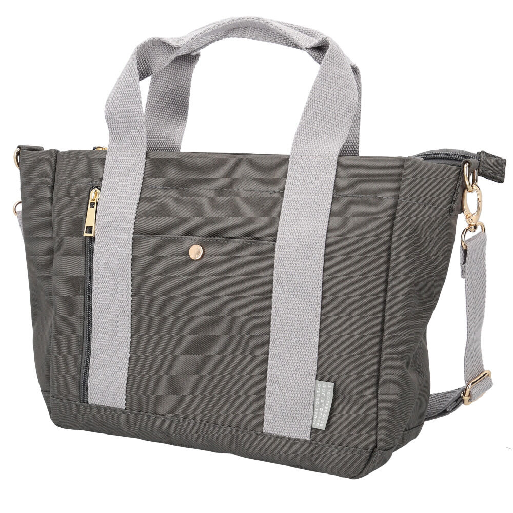 BACKYARD FAMILY「jouet ジョエット トートバッグ J7461 通販 10ポケット 2wayスクエアトート」|トートバッグ|グレー1