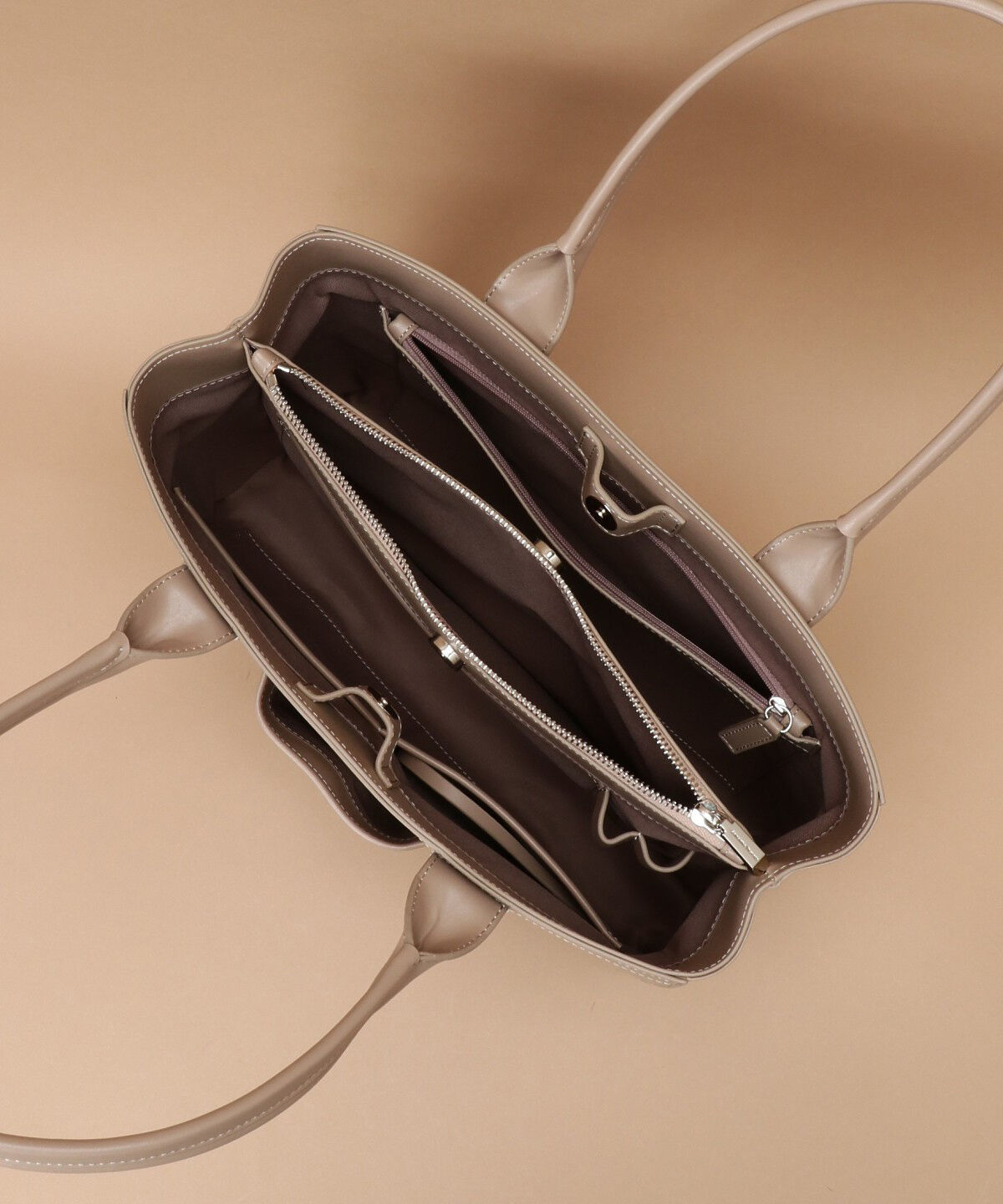 Samantha Thavasa「ガラス調合皮トートバッグ」|トートバッグ|