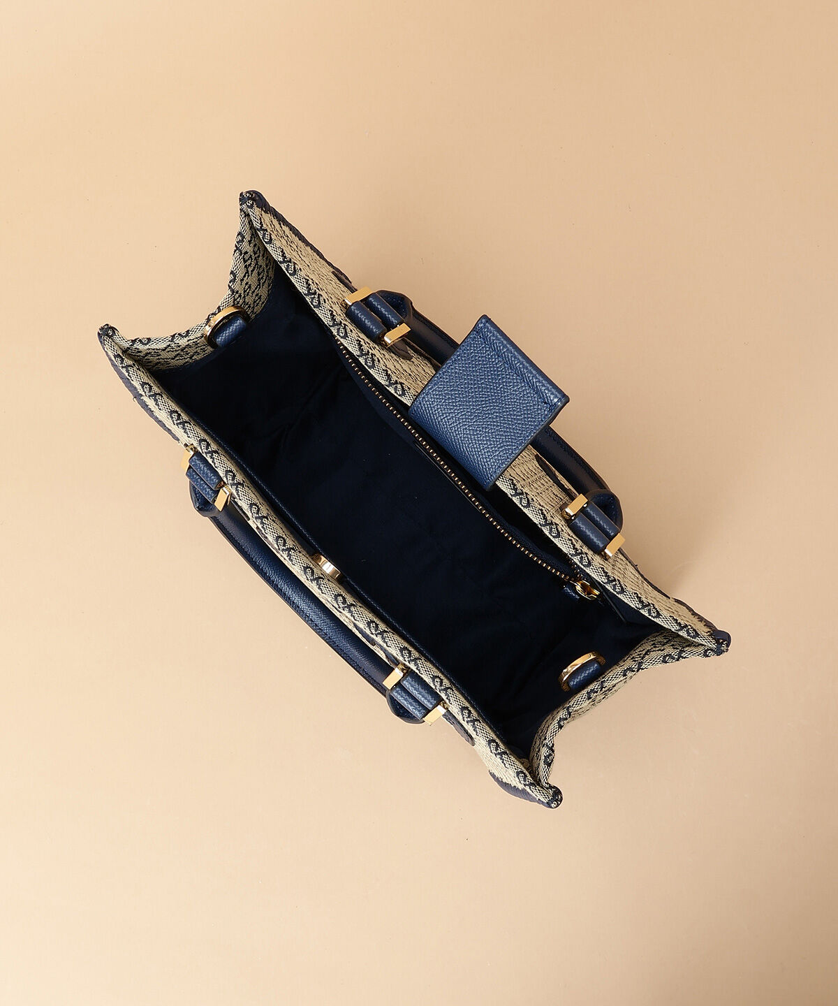 Samantha Thavasa「ST Jacquard サマタバスクエアトートバッグ」|トートバッグ|