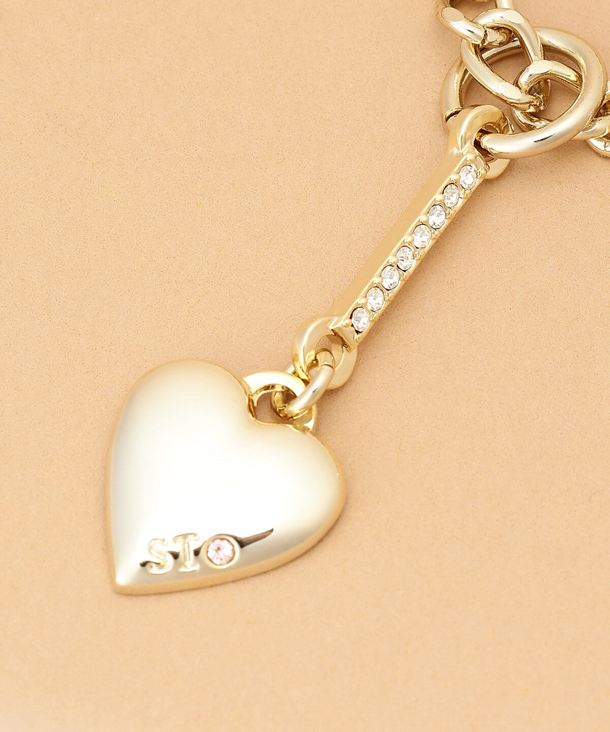 Samantha Thavasa「ゴールドハートバッグチャーム」|チャーム・キーホルダー|