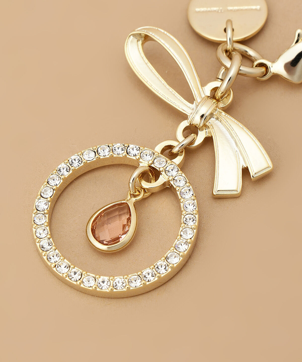 Samantha Thavasa「ビジューリング リボンファスナーチャーム」|チャーム・キーホルダー|